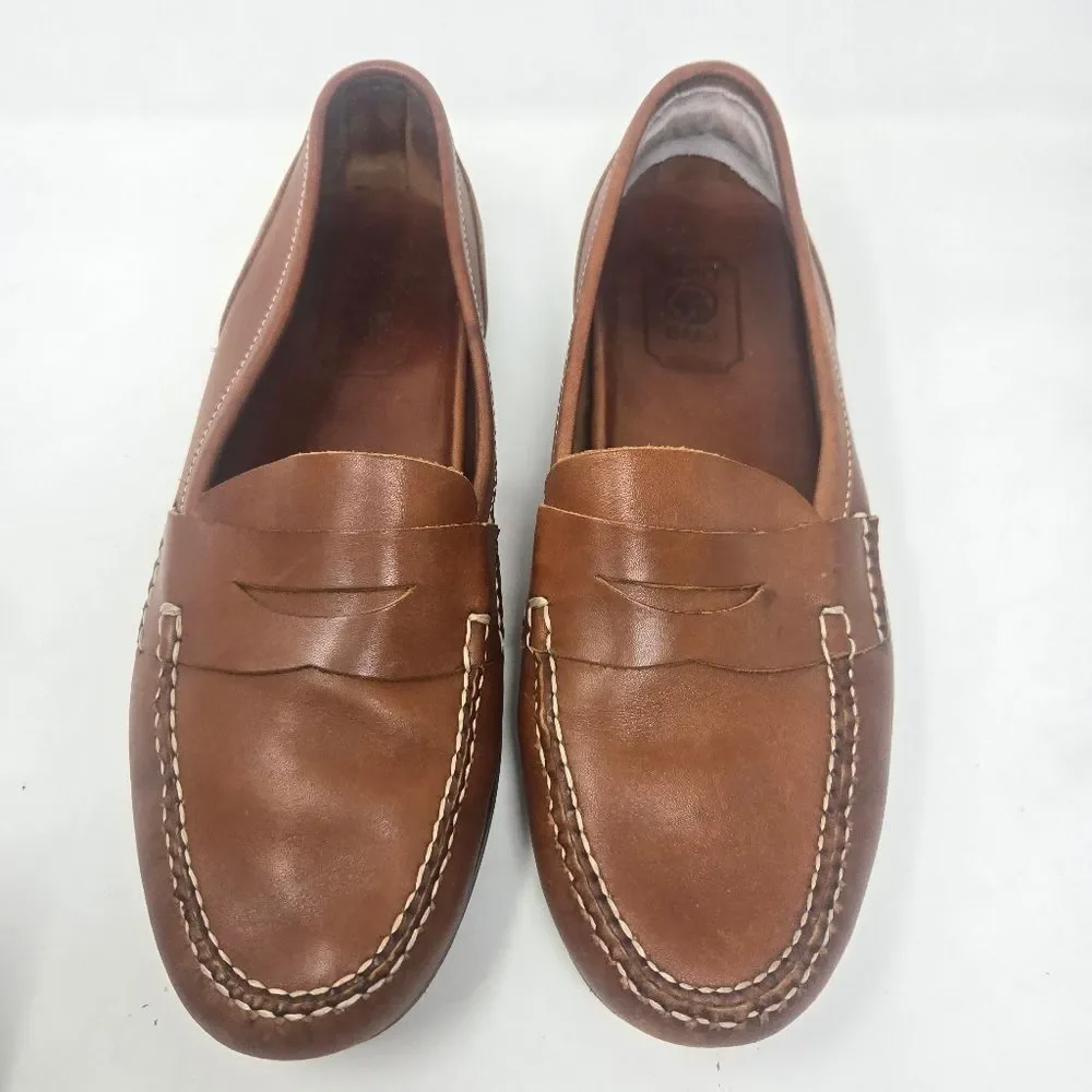 NATTY BEAU Men’s Penny Loafer Oxfords Leather Dress Shoes Sz 12‎ M